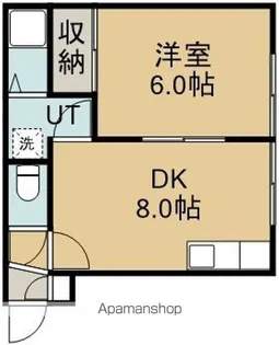 ファースティング美原【1階】の間取り